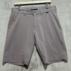 Travis Mathew Shorts‎ Men's 32 Purple Heather Golf Stretch Performance